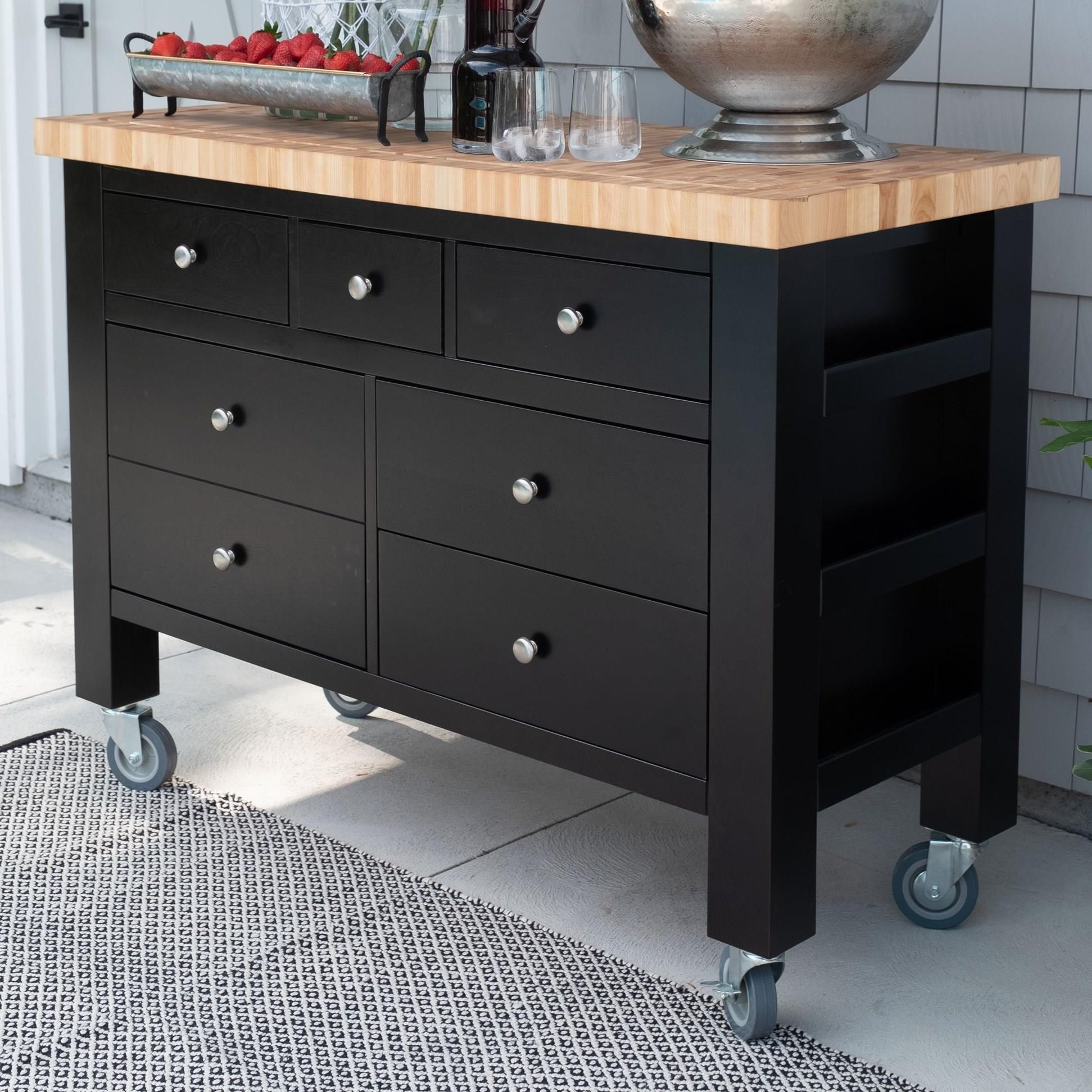 Jordan's furniture kitchen on sale island